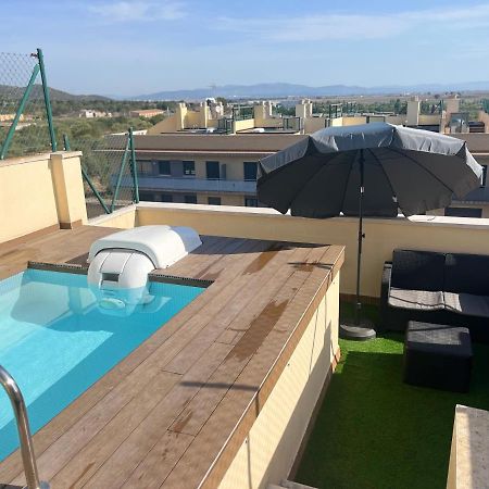 Atico Con Piscina Privada Y Zona Chill Out Apartment ซันต์การ์เลสเดลาราปีตา ภายนอก รูปภาพ